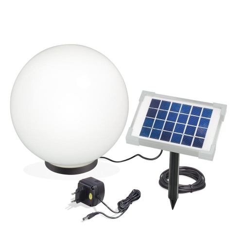 Lampadaire solaire Globe innovant