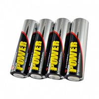 Pile alcaline 1,5V LR6 AA, Pack de 4