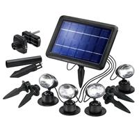 Spot solaire Quatro Power 2W