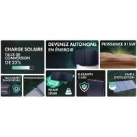 Panneau solaire pliant cadré 315 W                                              