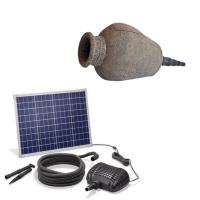 Kit fontaine solaire Amphore filtrante gros débit 2500 l/h maxi                 