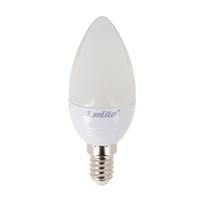 Ampoule LED XXX Evolution flamme lisse 470 lumens E14 blanc chaud