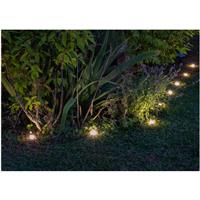 Guirlande solaire balisage éclairante 10 piquets led blanc                      