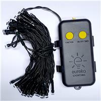Guirlande Eco 50 leds blanche à pile, compatible module solaire SP-I