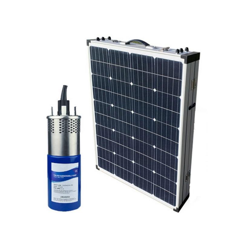 Pompe immergée 12V - 80 litres par min. - SOLAR KIT