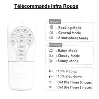 Projecteur solaire puissant Uranus 5000 lumens maxi avec telecommande