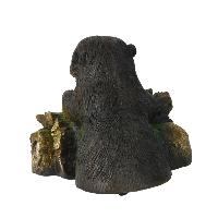 Sujet cracheur Loutre L 21cm x H 19cm                                           
