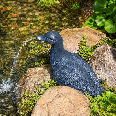 Sujet cracheur Canard L 29cm x H 24cm                                           