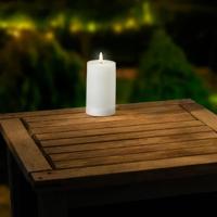 Bougie solaire lumineuse 12 cm                                                  