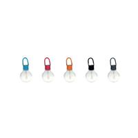 Lot de 5 x Ampoule solaire Swing cordelette colorée anthracite                  