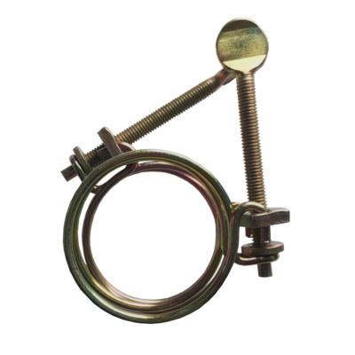 Collier de serrage pour tuyau souple spiralé de bassin diam. 47-52 mm lot de 2