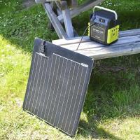 Kit complet station d'énergie autonome avec batterie Lithium 500 Wh, avec recharge solaire 50W, secteur ou allume cigarre, sorties 5V USB, 12V, 220V