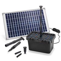 Kit pompe solaire bassin avec filtre Fountain Pro 875L-25W