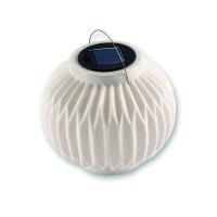 Lampe lanterne solaire  aspect grès translucide Ibiza                           