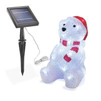 Décoration lumineuse solaire Ours Willy