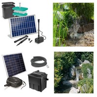 Kit pompe solaire vasque ou petit bassin Fountain 140L-1,5W