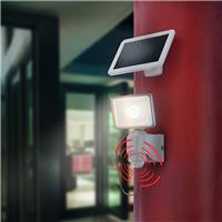Projecteur solaire blanc chaud  dtection de mouvement High Power 500