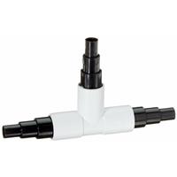 Raccord universel en T pour tuyau pompe bassin 12, 20, 25 mm