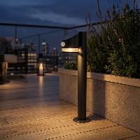 Borne solaire Rosa 60 lumens 50cm avec détecteur de mouvement                   