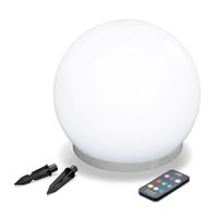 Boule solaire étanche multicolore 30 cm avec télécommande                       