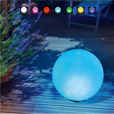 Boule solaire multicolore 30cm                                                  