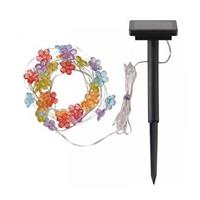 Guirlande solaire 30 Fleurs de couleur, 30 leds                                 