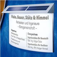 Panneau publicitaire solaire K-XL