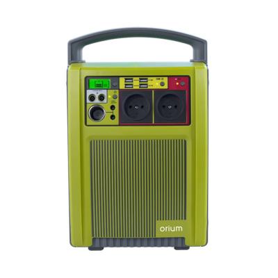 Station d'énergie autonome portative avec batterie Lithium 288 Wh, à recharge secteur ou solaire (non inclus), sorties 5V USB, 12V, 220V