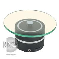 Présentoir solaire tournant