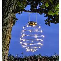 Suspension solaire Spirale 33 leds                                              