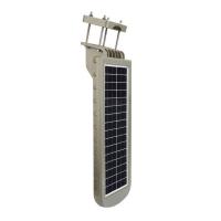 Eclairage solaire exterieur intelligent module solaire 12W intégré, led blanc froid avec détecteur de mouvement et timer