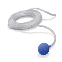 Tuyau souple translucide avec pierre bleue pour oxygnateur
