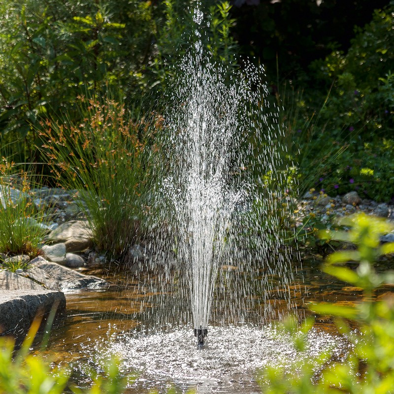 Prumya Pompe à Eau Solaire, Fontaine Solaire Aucun Plantes