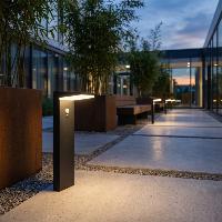 Borne solaire Lana 600 lumens 50cm avec détecteur de mouvement                  