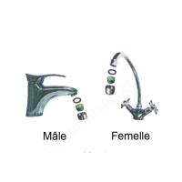Kit aérateur limiteur de débit robinet avec joints 5 l/mn