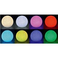Lampe boule solaire couleur changeante ou fixe Stone 50 cm