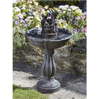 Fontaine d'Extérieur Solaire Robinet Et Ecureuils 109,99 €