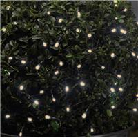 Guirlande  piles 200 led blanc chaud                                           