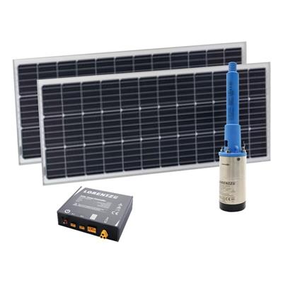 Kit pompe solaire au fil du soleil Sunnypump KPS-100-14, 0-27 m, 1.7-0.81 m3/h