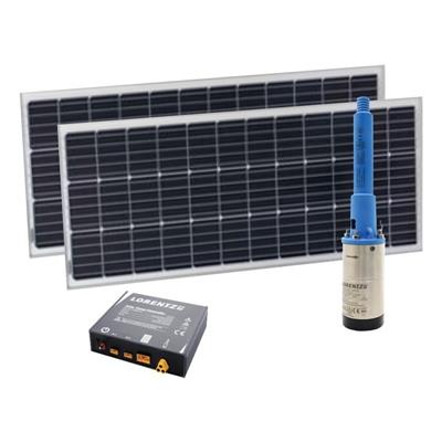 Kit pompe solaire au fil du soleil Sunnypump KPS-100-23, 0-18 m, 2.7-1.1 m3/h   