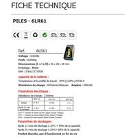 Pile alcaline 9V 6LR61                                                          