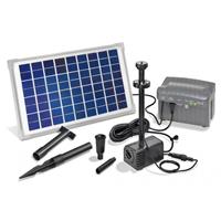 Kit pompe solaire bassin ou fontaine Napoli LED