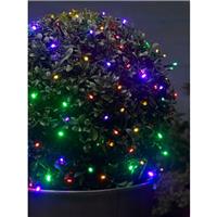 Guirlande à piles 100 led multicolores