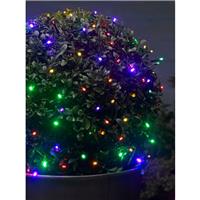 Guirlande  piles 100 led multicolores                                          