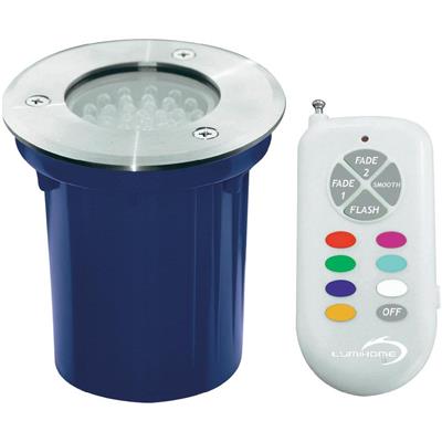 Spot encastrable led RVB 12V avec télécommande