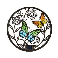Déco murale solaire papillons 32cm                                              