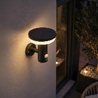 Applique murale solaire Sofia 600 lumens avec détecteur de mouvement            