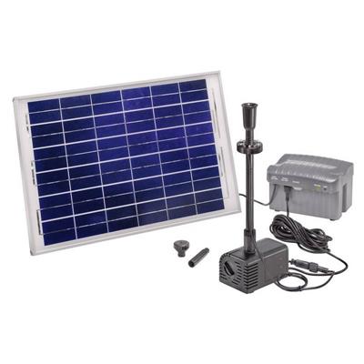 Kit pompe solaire bassin ou fontaine Siena LED