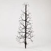 Sapin de noel solaire 75cm blanc chaud                                          