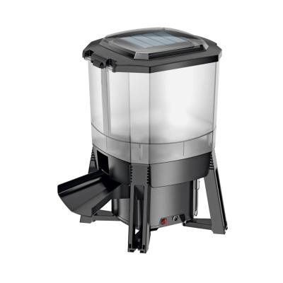 Distributeur automatique de nourriture pour poissons à recharge solaire         